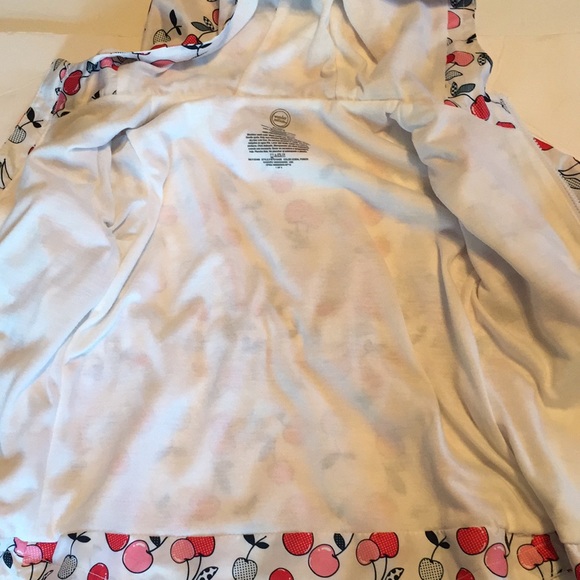 Girls wonder nation white cherry spring jacket - Picture 9 of 13